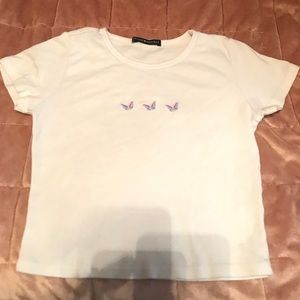 Brandy Melville butterfly shirt